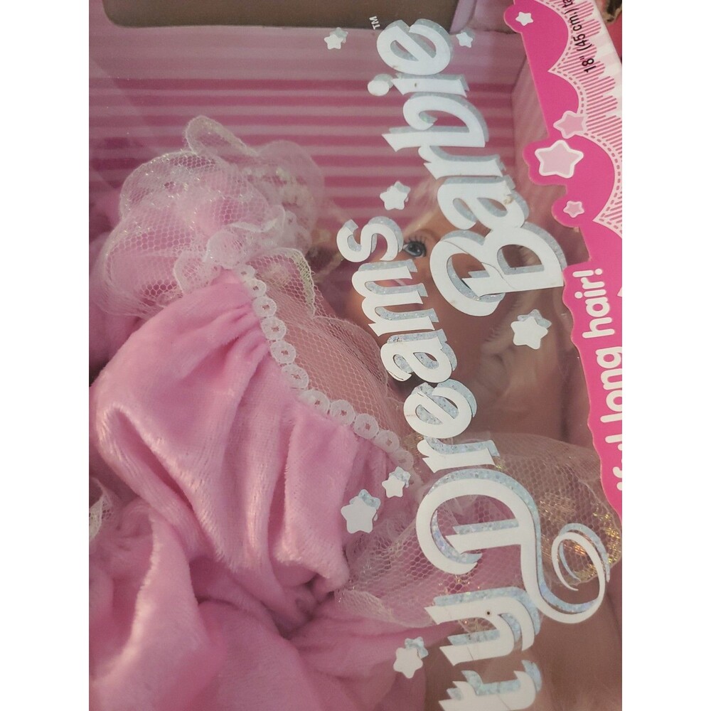 1995 Pretty Dreams Bedtime Barbie Doll Sealed Original Box - Picture 9 of 11